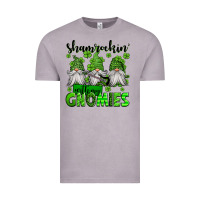 Vintage Zinc shamrockin' with my gnomies st patrick's day Vintage Tee - Jasminsmagicworld