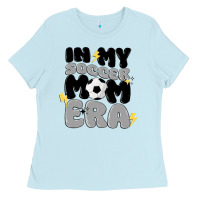 Baby Blue in my soccer mom era Ladies Tee - MaliasSmallBusiness