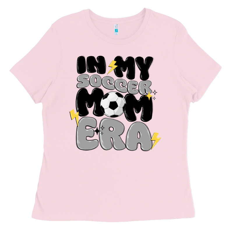 In My Soccer Mom Era Ladies Tee by MaliasSmallBusiness | Teevron
