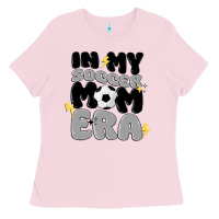 Bubblegum Pink in my soccer mom era Ladies Tee - MaliasSmallBusiness