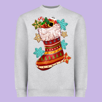 Christmas Heavyweight Sweatshirt Designed By Cowgirlartshop