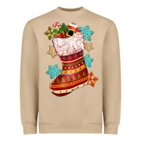 Mushroom christmas Heavyweight Sweatshirt - CowGirlArtShop