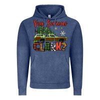 Vintage Denim you serious clark christmas vacation car Vintage Hoodie - Jasminsmagicworld