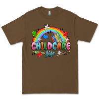 Cacao childcare life Premium Tee - MaliasSmallBusiness