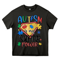 Asphalt autism is my super power Heavy Core Tee - MaliasSmallBusiness