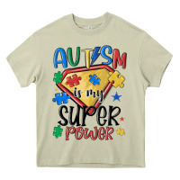 Mossy autism is my super power Heavy Core Tee - MaliasSmallBusiness