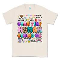 Natural dear tiny human behind me Classic Tee - Artiststas