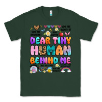 Sports Green dear tiny human behind me Classic Tee - Artiststas