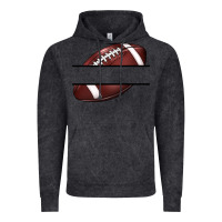 Vintage Black football name frame Vintage Hoodie - BarkalooDesign