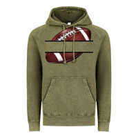 Vintage Olive football name frame Vintage Hoodie - BarkalooDesign