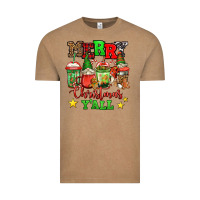 Vintage Coffee merry Christmas y'all gnome coffee Vintage Tee - Jasminsmagicworld
