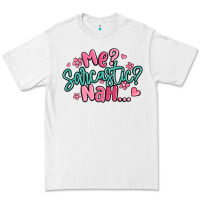 White me sarcastic nah... Premium Tee - MaliasSmallBusiness