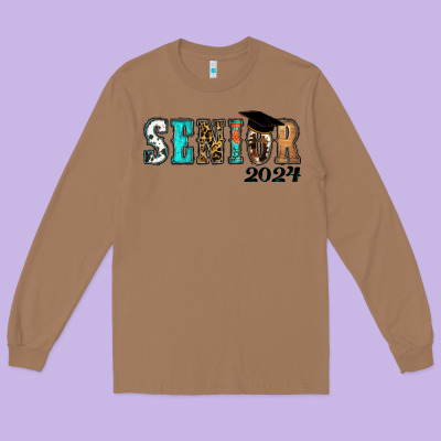 Western Senior 2024 Long Sleeve Tee Designed By Ranaportraitstore