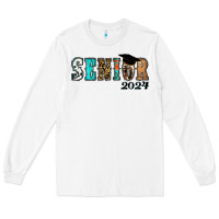 White Western Senior 2024 Long Sleeve Tee - RanaPortraitStore