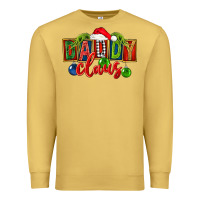 Antique Gold Christmas daddy Claus Premium Sweatshirt - FaDigitalArtStudio