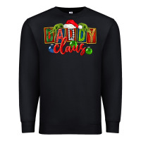 Black Christmas daddy Claus Premium Sweatshirt - FaDigitalArtStudio