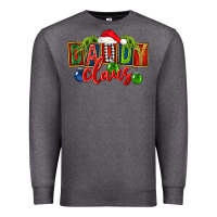 Charcoal Heather Christmas daddy Claus Premium Sweatshirt - FaDigitalArtStudio