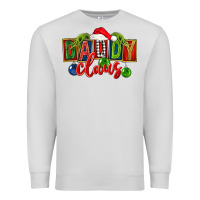 Dove Grey Christmas daddy Claus Premium Sweatshirt - FaDigitalArtStudio