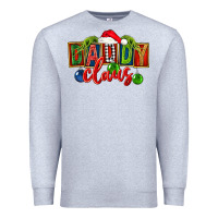 Heather Grey Christmas daddy Claus Premium Sweatshirt - FaDigitalArtStudio