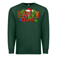 Sports Green Christmas daddy Claus Premium Sweatshirt - FaDigitalArtStudio