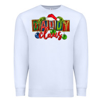 White Christmas daddy Claus Premium Sweatshirt - FaDigitalArtStudio