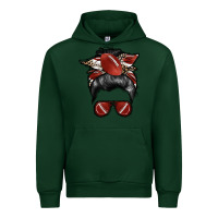 Forest Green football mom Urban Hoodie - RacoonDesign