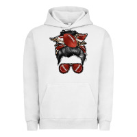 Pigment Lunar Rock football mom Urban Hoodie - RacoonDesign