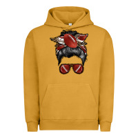 Pigment Peanut Butter football mom Urban Hoodie - RacoonDesign