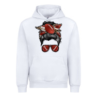 White football mom Urban Hoodie - RacoonDesign