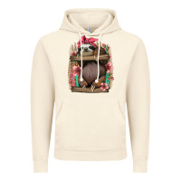 Vintage Artic cute floral baby sloth Vintage Hoodie - Jasminsmagicworld