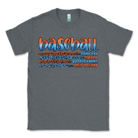 Charcoal Heather vintage baseball Classic Tee - Artiststas