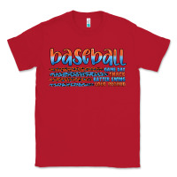 Red vintage baseball Classic Tee - Artiststas