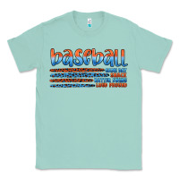 Seafoam vintage baseball Classic Tee - Artiststas