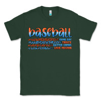 Sports Green vintage baseball Classic Tee - Artiststas