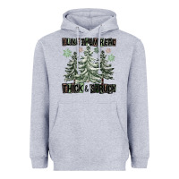 Heather Grey I Like Them Real Thick And Sprucy Heavyweight Hoodie - FaDigitalArtStudio