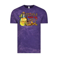 Cloud Purple tequila made me do it Vintage Tee - RanaPortraitStore