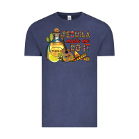 Vintage Denim tequila made me do it Vintage Tee - RanaPortraitStore