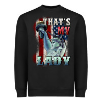 Black thats my lady Heavyweight Sweatshirt - CowGirlArtShop