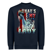 Navy thats my lady Heavyweight Sweatshirt - CowGirlArtShop
