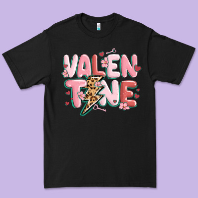 Valentine Premium Tee Designed By Maliassmallbusiness