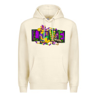 Sandshell mardi gras love Premium Hoodie - FaDigitalArtStudio