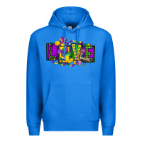 True Royal mardi gras love Premium Hoodie - FaDigitalArtStudio