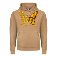 Vintage Camel childhood cancer butterfly Vintage Hoodie - Jasminsmagicworld