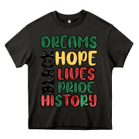Asphalt dreams hope lives pride Heavy Core Tee - MaliasSmallBusiness