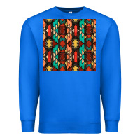 True Royal native american aztec seamless pattern Premium Sweatshirt - BundleAndBundleShop