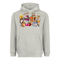 Moon Dust Lunch Lady Coffee Cups Heavyweight Hoodie - FaDigitalArtStudio