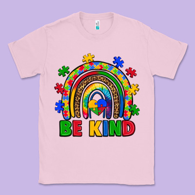 Autism Awareness Rainbow Classic Tee Designed By Artiststas