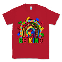 Red autism awareness rainbow Classic Tee - Artiststas