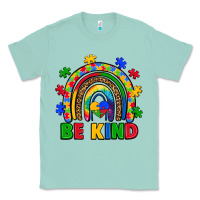 Seafoam autism awareness rainbow Classic Tee - Artiststas