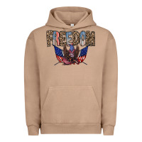 Pigment Burro freedom Urban Hoodie - RacoonDesign
